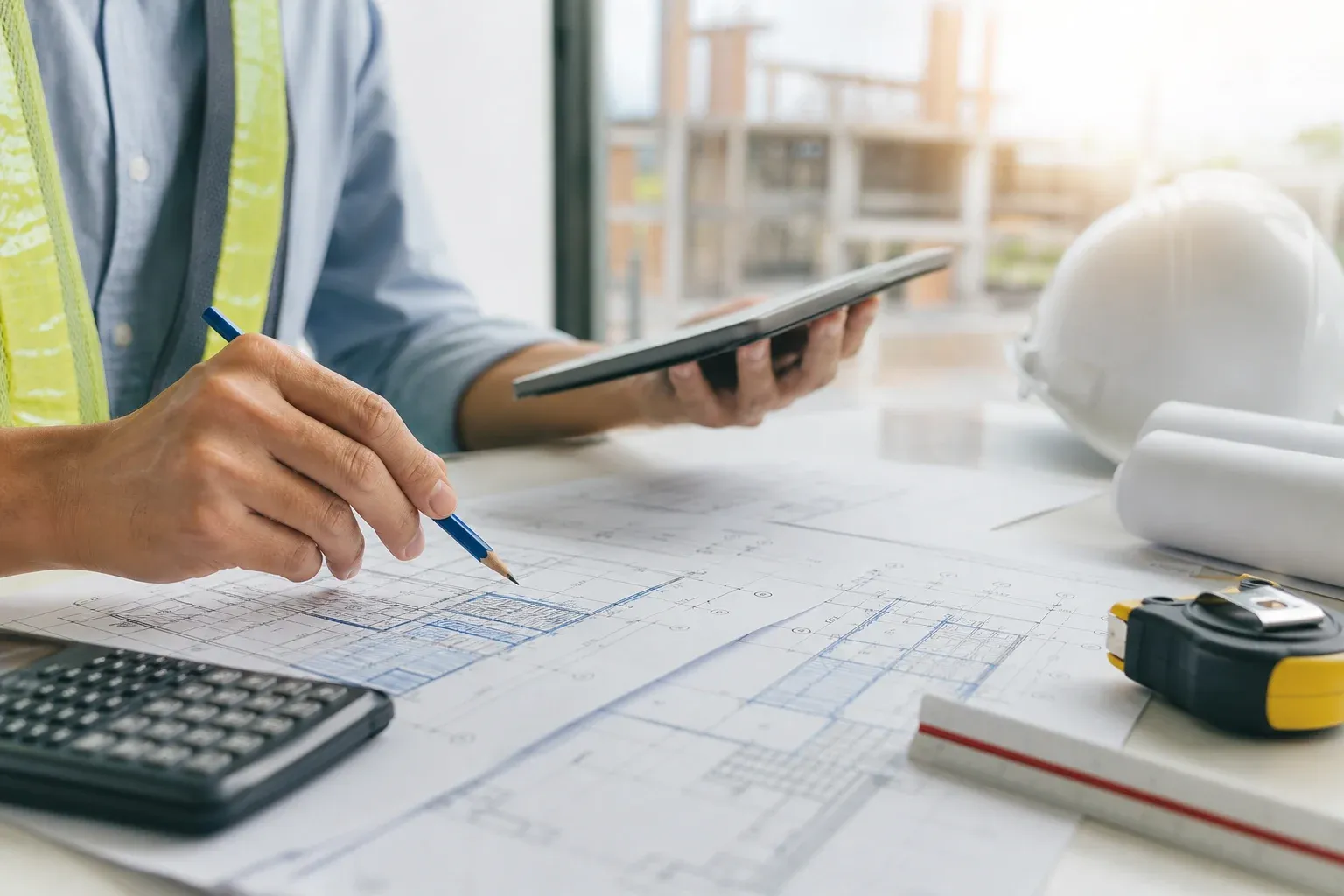 Chuyên gia rà soát bản vẽ và kế hoạch chi phí xây dựng